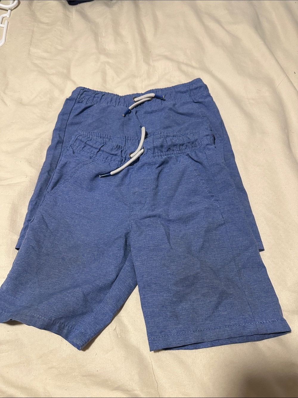2 Cat & Jack Blue Toddler Drawstring Shorts